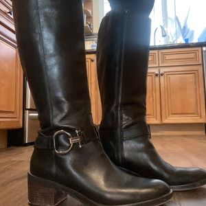 Coach riding boots black size 9.5